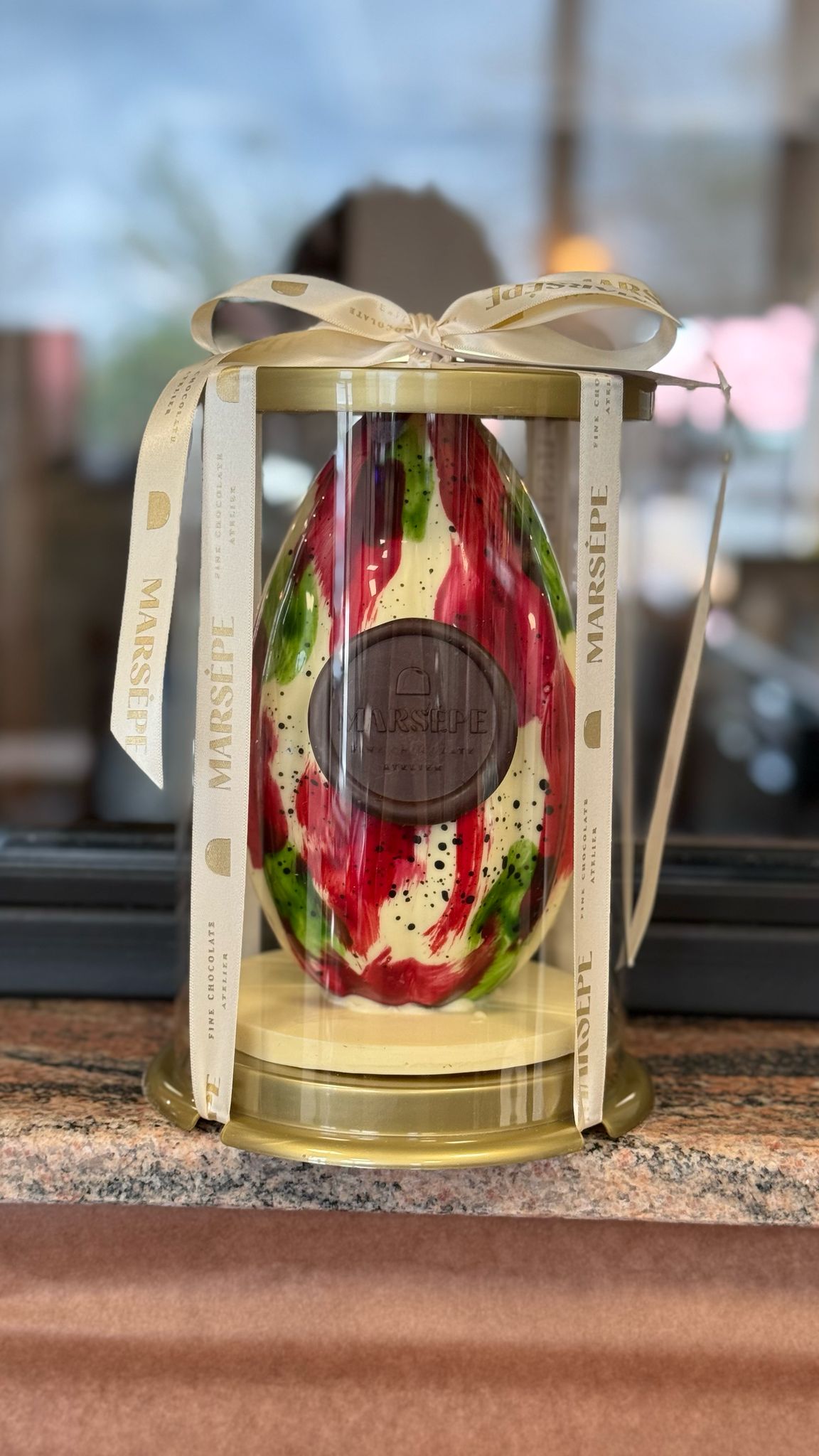 1 OU GOURMET cu fistic si zmeura