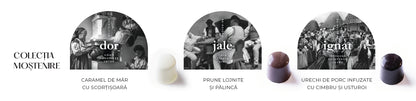 Colectia MOSTENIRE -  6 praline artizanale cu emotii autentice romanesti