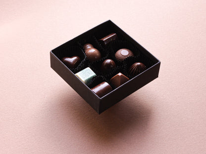 Colectia EXOTIC INTENSE -  9 praline belgiene artizanale cu gusturi exotice