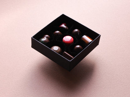 Colectia CRAZY GARDEN - 9 praline belgiene artizanale cu infuzii de plante