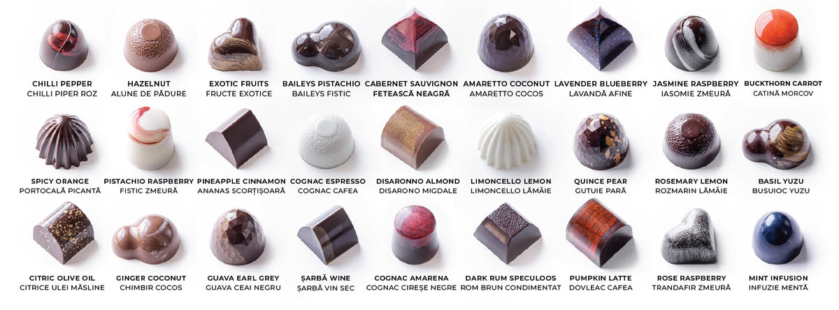 Artisanal Belgian chocolates - Collection of 30 MARSEPE chocolates